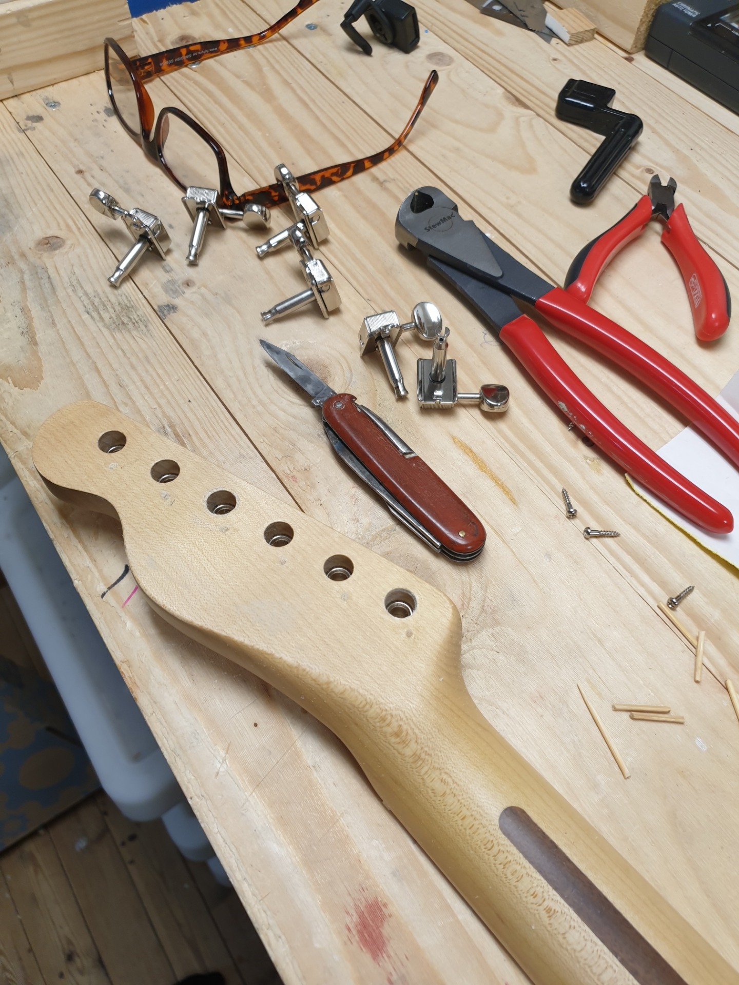 Telecaster får ny mekanik