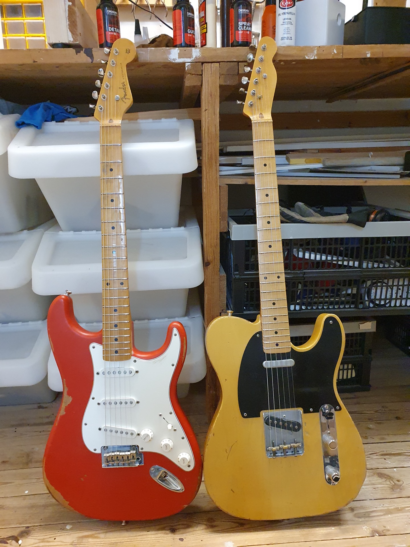 Setup på strata och tele