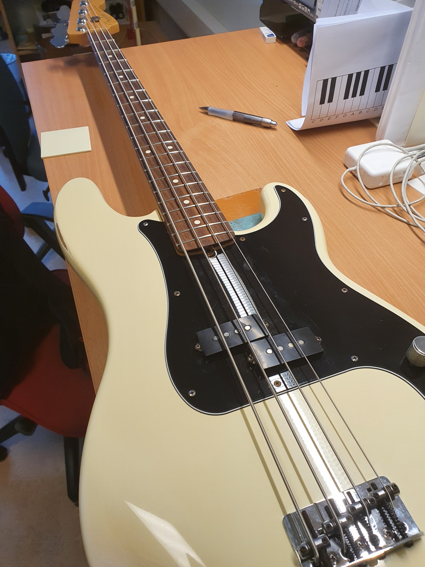 Setup och byte av mekanik på P-bas