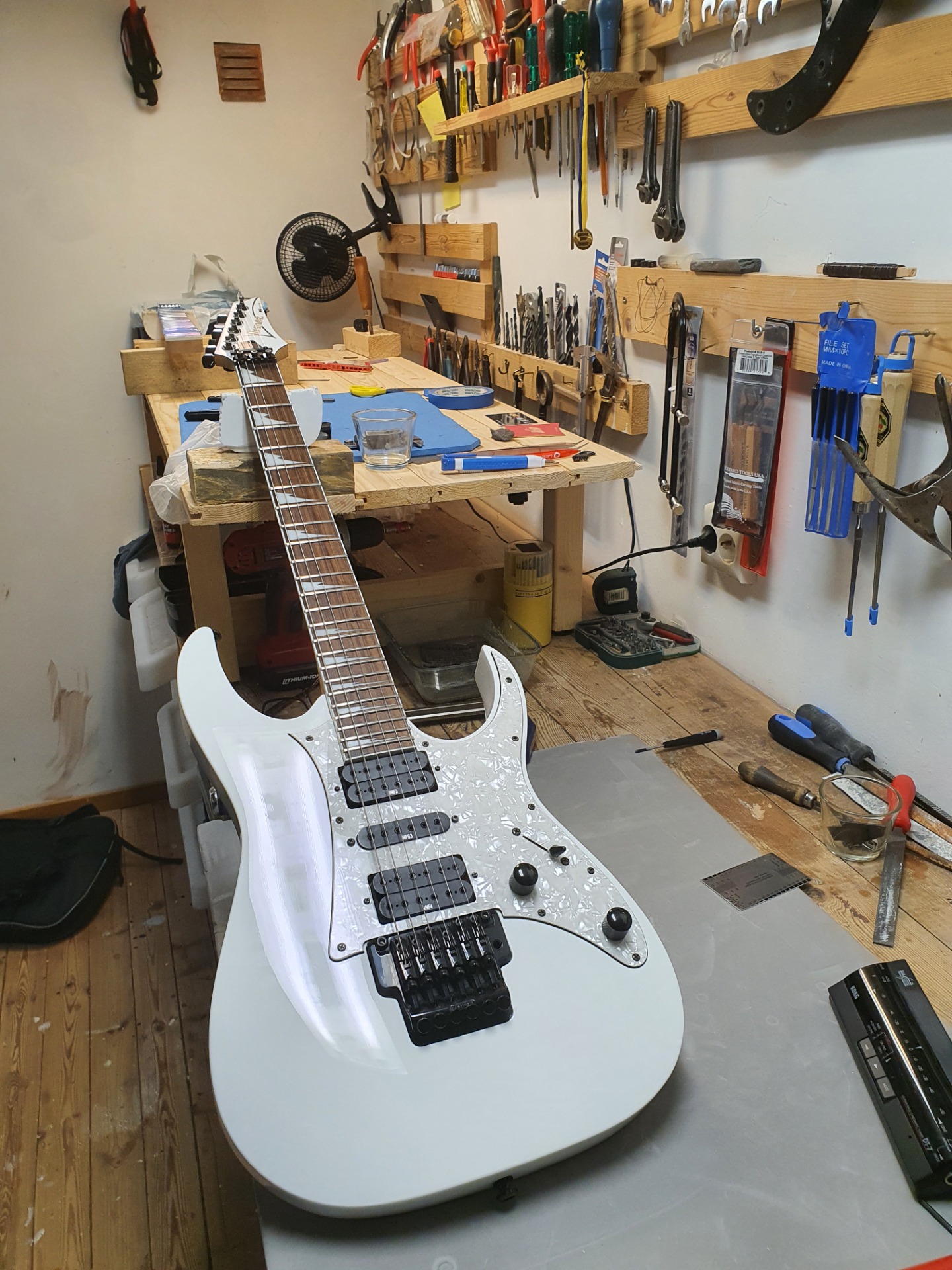 Bandslip klar(Ibanez RG)